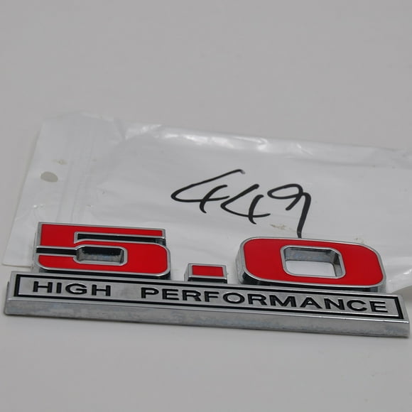 Replacement for Ford 5.0 High Performance Mustang GT Trunk badge for 500 Focus Mondeo Fiesta Car Sticker Emblem Trunk Badge Decal