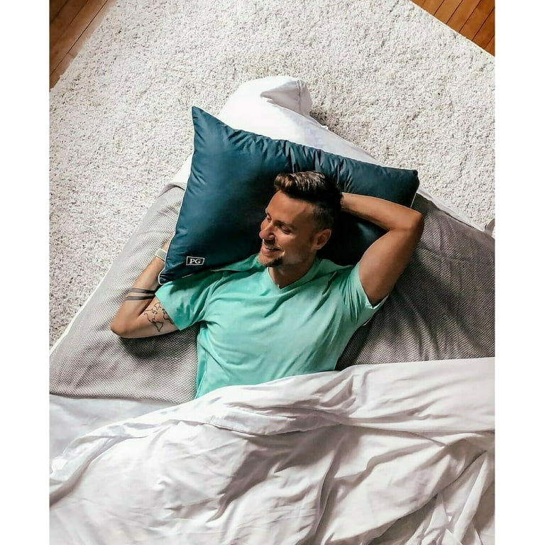 Pillow Guy Side Back Sleeper MicronOne Technology Overstuffed Bed Pillow PAIR Walmart