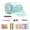 D, variant on Glitter Tape DIY Stress Relief Toy Kit - Complete Craft Set with Sparkle Tape, Beads & Stickers for Kids & Family Creative Play (4 Colors)