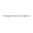 thumbnail image 1 of cortinero de doble barra metal plata 3.04 m x 5.5 x 5.5 cm, 1 of 5
