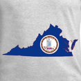 thumbnail image 3 of CafePress - Virginia Flag Long Sleeve T Shirt - Unisex Cotton Long Sleeve T-Shirt, 3 of 4