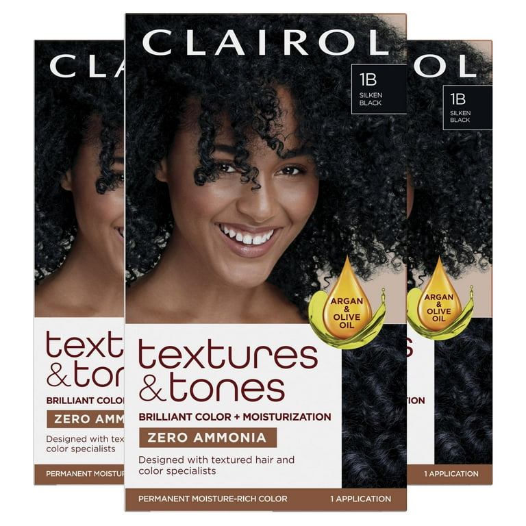 Clairol Textures Tones Hair Dye Ammonia-Free Permanent Hair