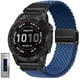 thumbnail image 1 of wonima11 Quickfit 26mm Magnetic Braided Watch Band Compatible with Garmin Fenix 8 51mm/Fenix 7X/6X/5X, Stretchy Nylon Sport Strap for Men and Women, 1 of 1