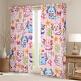 thumbnail image 2 of Castle Fairy Kids Boys Girls Cartoon Animal Salamander Blackout Curtains Set of 2 (52x84 Each),Kawaii Marine Axolotl Window Curtains,Ocean Sea Theme Curtains and Drapes,Microfiber Bedroom Decor, 2 of 6