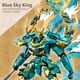 thumbnail image 4 of Set de juguetes con bloques de construcción CSNRHG Green Dragon Samurai Mech, 4 of 8