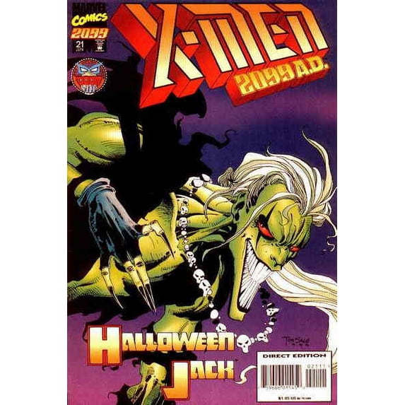 X-Men 2099 #21 VF ; Marvel Comic Book