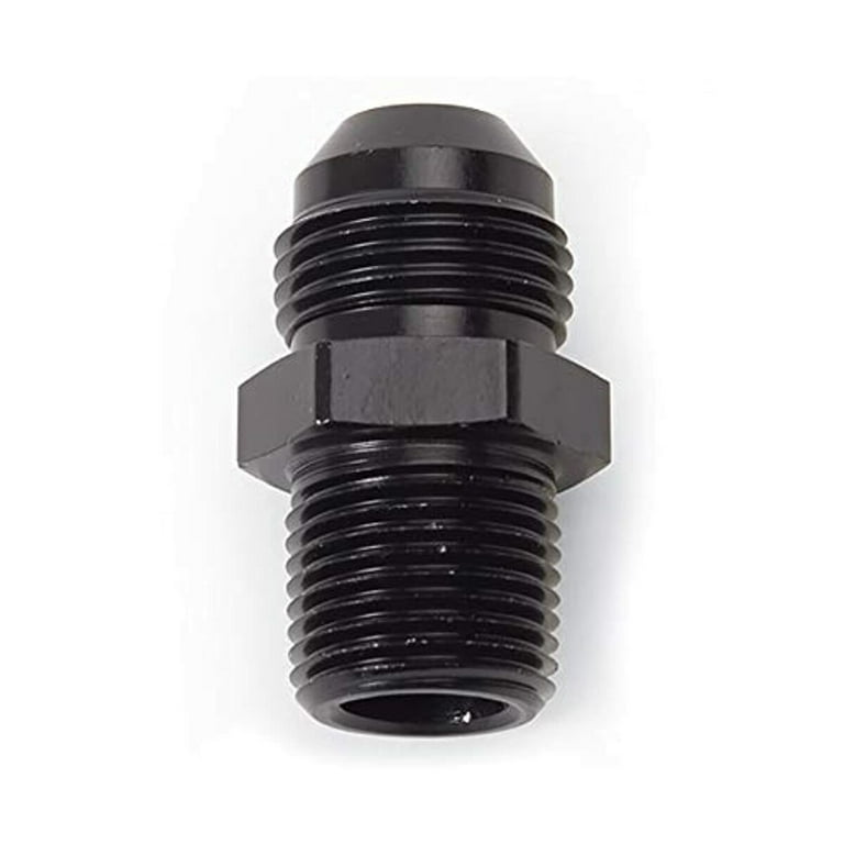 Russell Adapter Fitting #6 to 1/2 NPT Straight Black 670153 Russell Adapter Fitting #6 to 1/2 NPT Straight Black 670153
