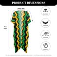 thumbnail image 6 of HELLHERO Ikat Chevron Print Beach Kimono - Lightweight Breathable Swimsuit Cover Up | Trendy Loose Fit for Summer Beach, Pool & Vacation, 6 of 6