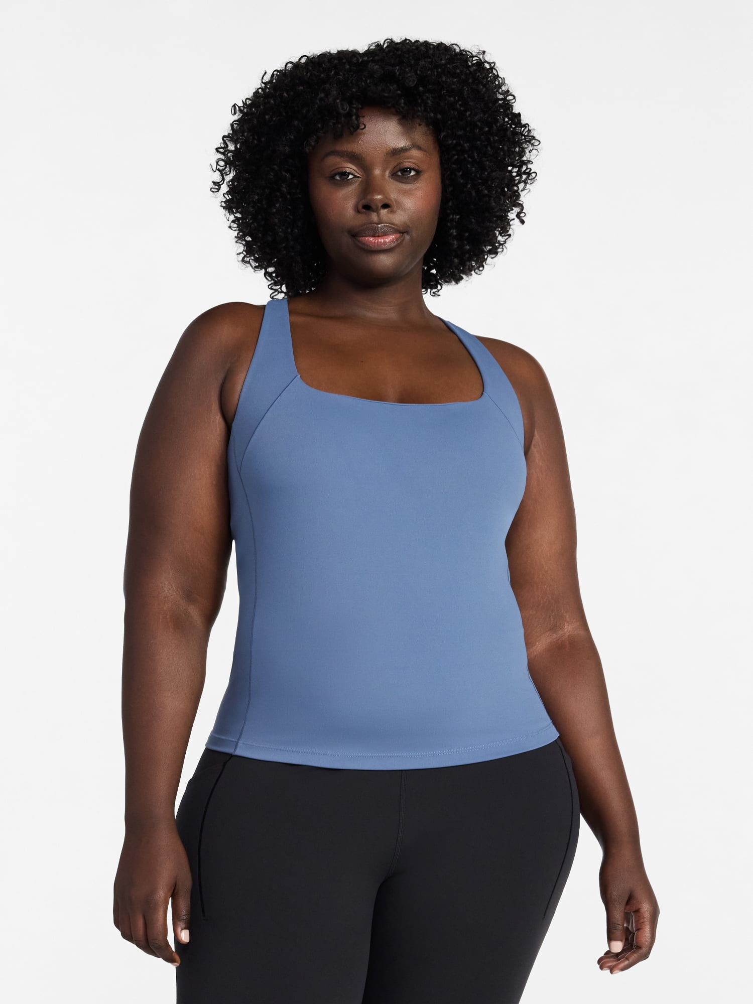 Avia Women's and Women's Plus SoftSculpt Tank Bra, Sizes XS-4X
