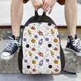 thumbnail image 6 of Rocae Rocket Planets print Computer bag with separate compartment, suitable for 15 inch laptop backpack, gift for men and women, 6 of 8