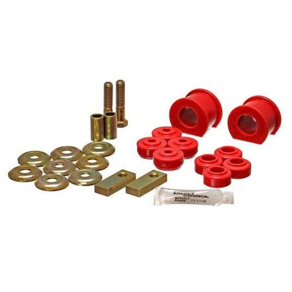 Energy Suspension 1in Swaybar Bushing - Red Fits select: 1976-1980 PLYMOUTH VOLARE, 1976-1979 DODGE ASPEN