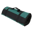 thumbnail image 1 of Sac Rouleau Portable pour Couteaux de Chef, Sac Rouleau de Rangement pour Couteaux en Toile de Cuisine avec 20 Fentes pour Voyager, Camping, Ranger Fourchettes, Cuillères, Éplucher, Sculpter, Ciseaux, 1 of 7