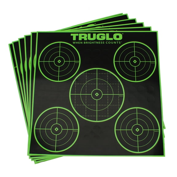 Truglo Target 5-Bull 12X12
