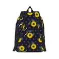 thumbnail image 7 of Easygd Sunflowers Canvas Backpack: Stylish, Lightweight, and Versatile with Large Capacity and Adjustable Straps –, 7 of 7