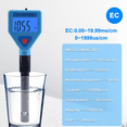 thumbnail image 5 of Digital EC Meter Water Quality Monitor Tester Water Analyzer For Pools/Drinking/Life Water/Aquariums Water ,Multifunctional, 5 of 6