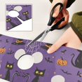 thumbnail image 6 of Yayeee Faucet Mat for Kitchen Sink 14.7" Diatomite Long Splash Guard Pad, Halloween Black Cat, 2 Pack, 6 of 7