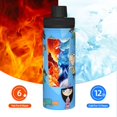 thumbnail image 6 of Phineas And Ferb Stainless Steel Water Bottle 18oz Sports Insulated Kettle For Running Hiking Cycling Climbing, 6 of 9