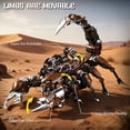 thumbnail image 5 of Honchoes Mechanical Scorpion Building Set Compatible with Lego Animal Insect Decor for Adults 1074 Pcs, 5 of 7
