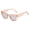 Orange, variant on Siminsem Hard Case Square Sunglasses for Men Women, Rivet Studded Unisex Sun Glasses, 100% UV Protection Retro Driving Shades, White, One Size