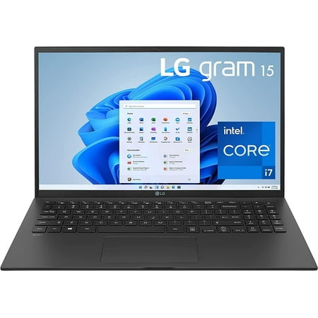 LG Gram 15Z95P Laptop 15.6" Ultra-Lightweight, IPS, FHD (1920 x 1080), Intel CORE i7, 16GB RAM, 512GB SSD, Windows 11 Home, 80Wh Battery Notebook
