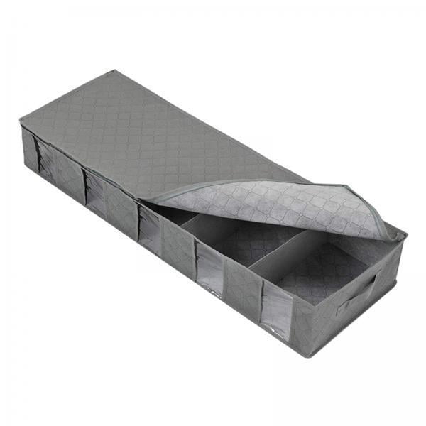 2 Bolsas de Almacenamiento Transpirables debajo de La Cama Sunnimix Saco organizador debajo de la cama