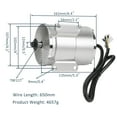 thumbnail image 5 of Brushless DC Motor 3000W 72V High Speed Electric Motor Kit with Controller,LCD Screen, Pedal for Scooter, Go Kart Motor Kit Complete Upgrade Buggy Golf Cart ATV Quad 4 Wheelers Dirt Bike DIY, 5 of 9