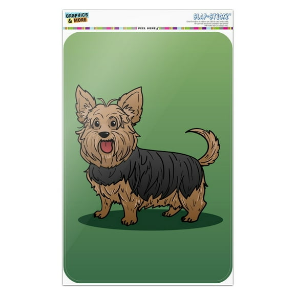 Yorkshire Terrier Yorkie with Tongue Out Home Business Office Sign