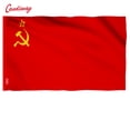 thumbnail image 1 of Bandera CCCP de la Unión rusa de las Republic islámicas, banderines de decoración del hogar, Festival de la URSS, NN001, 1 of 4