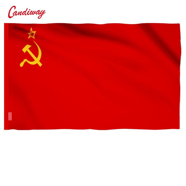 Bandera CCCP de la Unión rusa de las Republic islámicas, banderines de decoración del hogar, Festival de la URSS, NN001