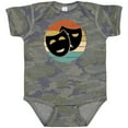 thumbnail image 3 of Inktastic Theater Masks Acting Retro Sunset Boys or Girls Baby Bodysuit, 3 of 5
