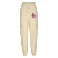 thumbnail image 3 of Womens Jogging Pants Casual Sweatpants With Pocket Elastic Waist Pants For Workout Running, 3 of 3