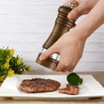 thumbnail image 7 of Premium Acrylic Salt and Pepper Grinder Set, Manual Salt and Pepper Mills- Wooden Shakers with Adjustable Ceramic Core-Salt Grinder and Pepper Mill -Pack of 2 - mixstyle1, 7 of 7