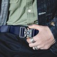 thumbnail image 2 of 3pcs Tactical Belts for Men Military Style Work Hiking Riggers Web Belt with Heavy Duty Quick Release Metal Buckle, 125cm/ Fits 30" to 42"waist, 2 of 4