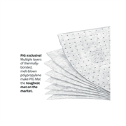 New Pig MAT440 Oil Only Absorbent Mat Repels Water Shop Floor Protection