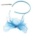thumbnail image 1 of EeaseMX Veil Fascinator Central de cabello Fascinators Hat Tea Party Headband Sombreros de té para mujeres, 1 of 8