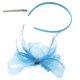 thumbnail image 1 of Veil Fascinator Central de cabello Fascinators Hat Tea Party Headband Sombreros de té para mujeres, 1 of 6
