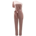 thumbnail image 4 of Samickarr Jumpsuits For Women One-Piece Suspenders With Wide Legs Women's Rompers able Strap Off Shoulder Sexy Bodysuit Lady's Jumpsuits, 4 of 9