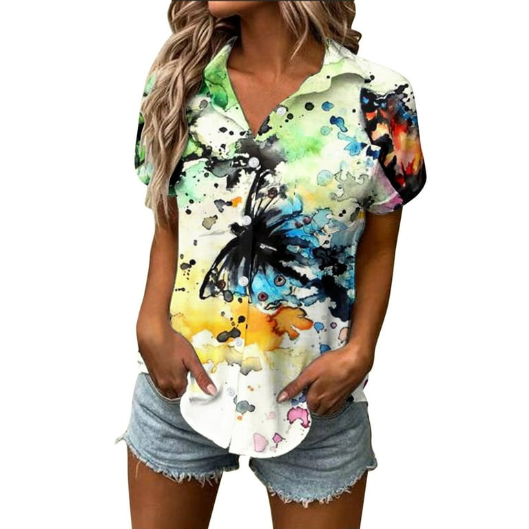 womens plus size shirts walmart