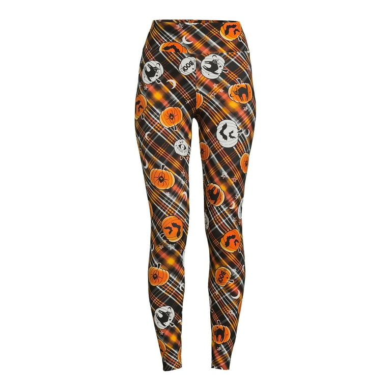 Orange leggings walmart hot sale