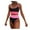 Black, variant on VerPetridure Women's Bandeau Bikini Sets Two Piece Swimsuit High Waisted Push Up Tummy Control Bathing Suit for Women