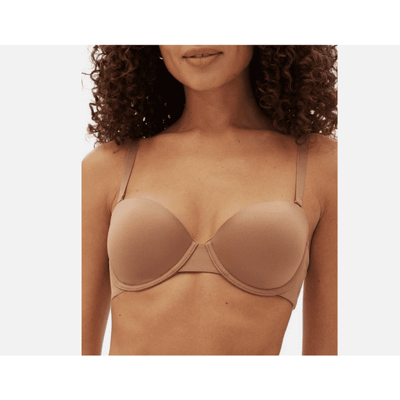 GAP GapBody Women's Everyday Essentials Multi-Way Bra GPW00356, Brown, 32C
