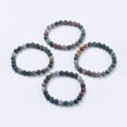 thumbnail image 2 of Pulsera elástica de cuarzo energético con piedras preciosas naturales (1 unidad), cuentas redondas de 8 mm, ideal como regalo de cumpleaños para hombre y mujer., 2 of 3