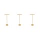 thumbnail image 5 of Sonducket Gold Jewelry Display Earrings Stand for  Bracelet 8x4x10.5cm Type1, 5 of 6
