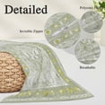 thumbnail image 3 of Sage Green Body Pillow Covers 20"x54", Boho Retro Abstract Floral Ethnic Soft Brushed Microfiber Breathable Throw Pillow Covers, Pillowcase with Zipper for Couch Sofa Bedroom Living Room, 3 of 9