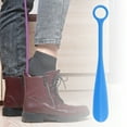 thumbnail image 2 of Unique Bargains 1 Pc Big Ring Hangable Shoe Horn for Shoe 11.61"x1.65" Blue, 2 of 6