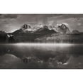 thumbnail image 3 of Majchrowicz, Alan 18x13 Black Modern Framed Museum Art Print Titled - Little Redfish Lake Mist II, 3 of 5