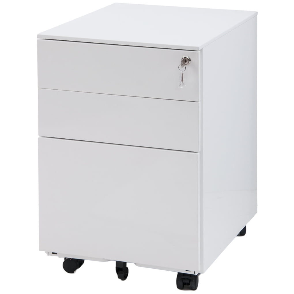 Home Office Files Documents Storage Organizer Movable Lockable 3