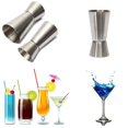 thumbnail image 2 of Lefu Stainless Steel Drinks Measure 15/30ml Jigger Dual Spirit Cocktail Bar Pub Club, 2 of 8