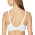 thumbnail image 2 of Women's Bali DF3382 Passion For Comfort Back Smoothing Underwire Bra (White Lace 40DDD), 2 of 4