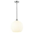 thumbnail image 4 of Innovations Lighting - White Venetian - 1 Light Cord Hung Pendant In Modern, 4 of 7